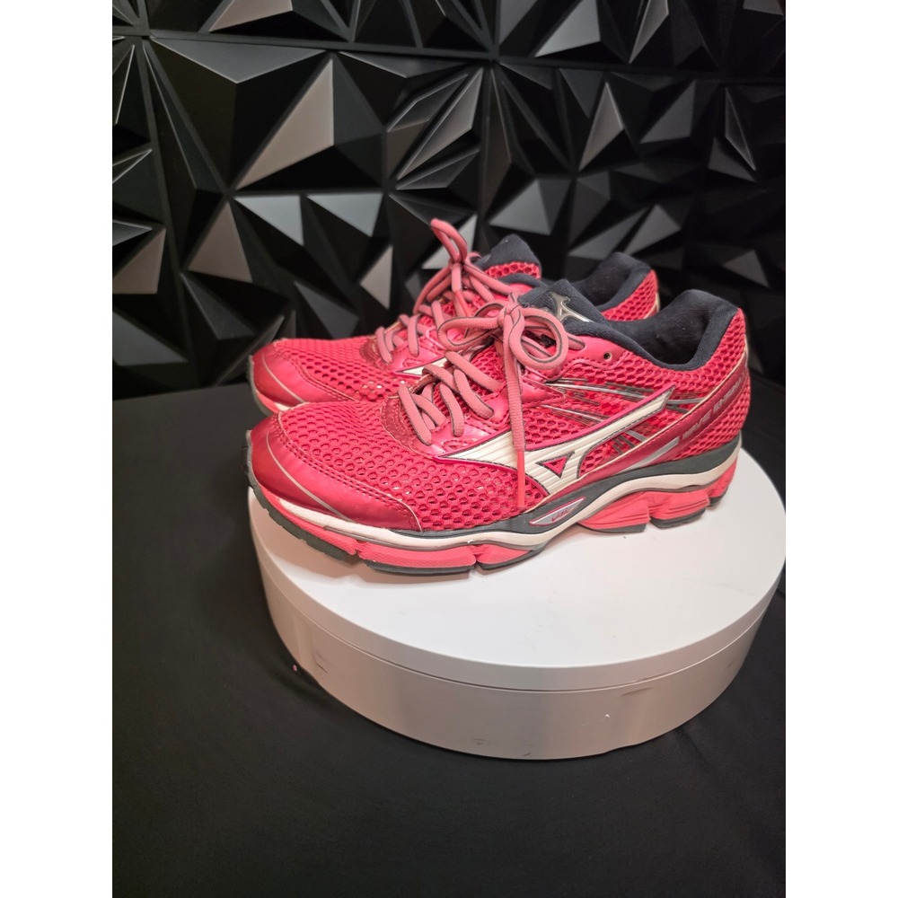 Size 8 Mizuno Wave Enigma 5 Womens Running Shoes Pink Silver J1GD150201
